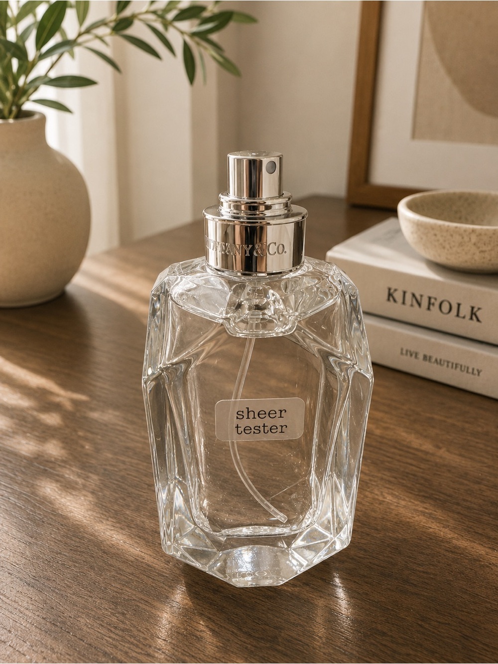 Tiffany & Co. Sheer 2.5oz Women's Eau de Toilette Tester Bottle No box or cap